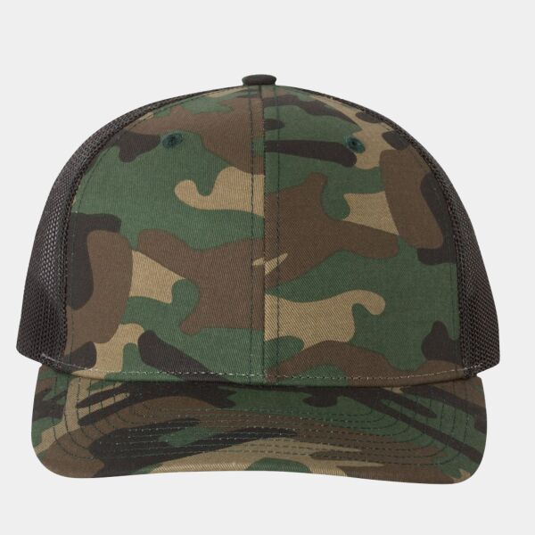 Patterned Snapback Trucker Cap Thumbnail